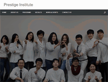 Tablet Screenshot of prestigei.com